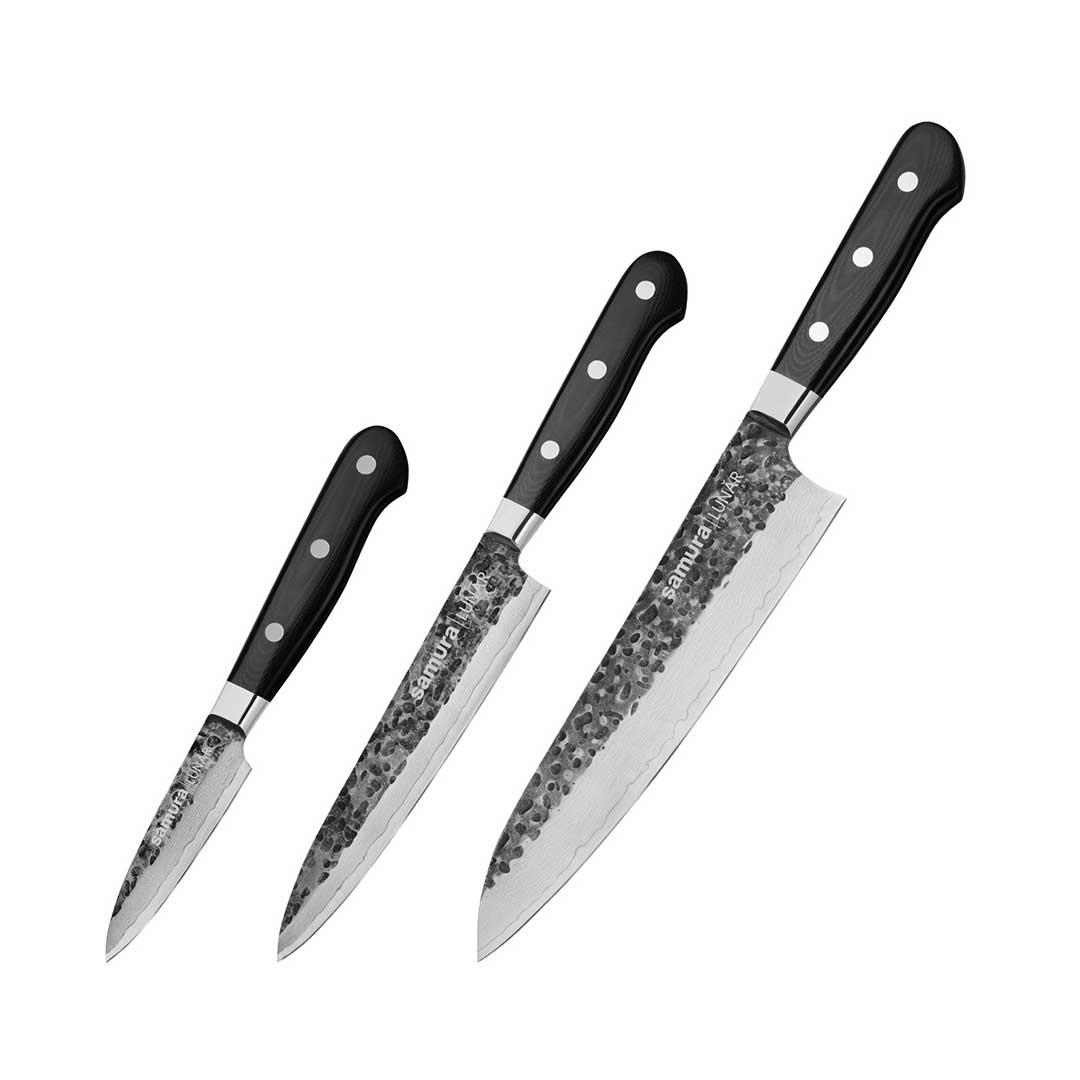 Samura PRO-S - 3 knives Kitchen Knife Set