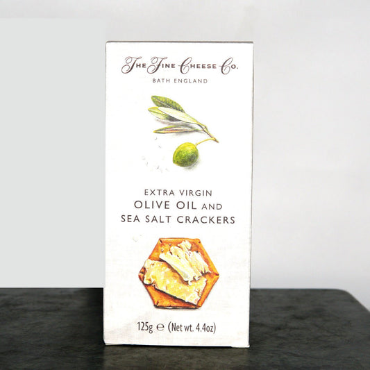 Extra Virgin Olive Oil & Sea Salt Crackers 125g - Prime Gourmet Online