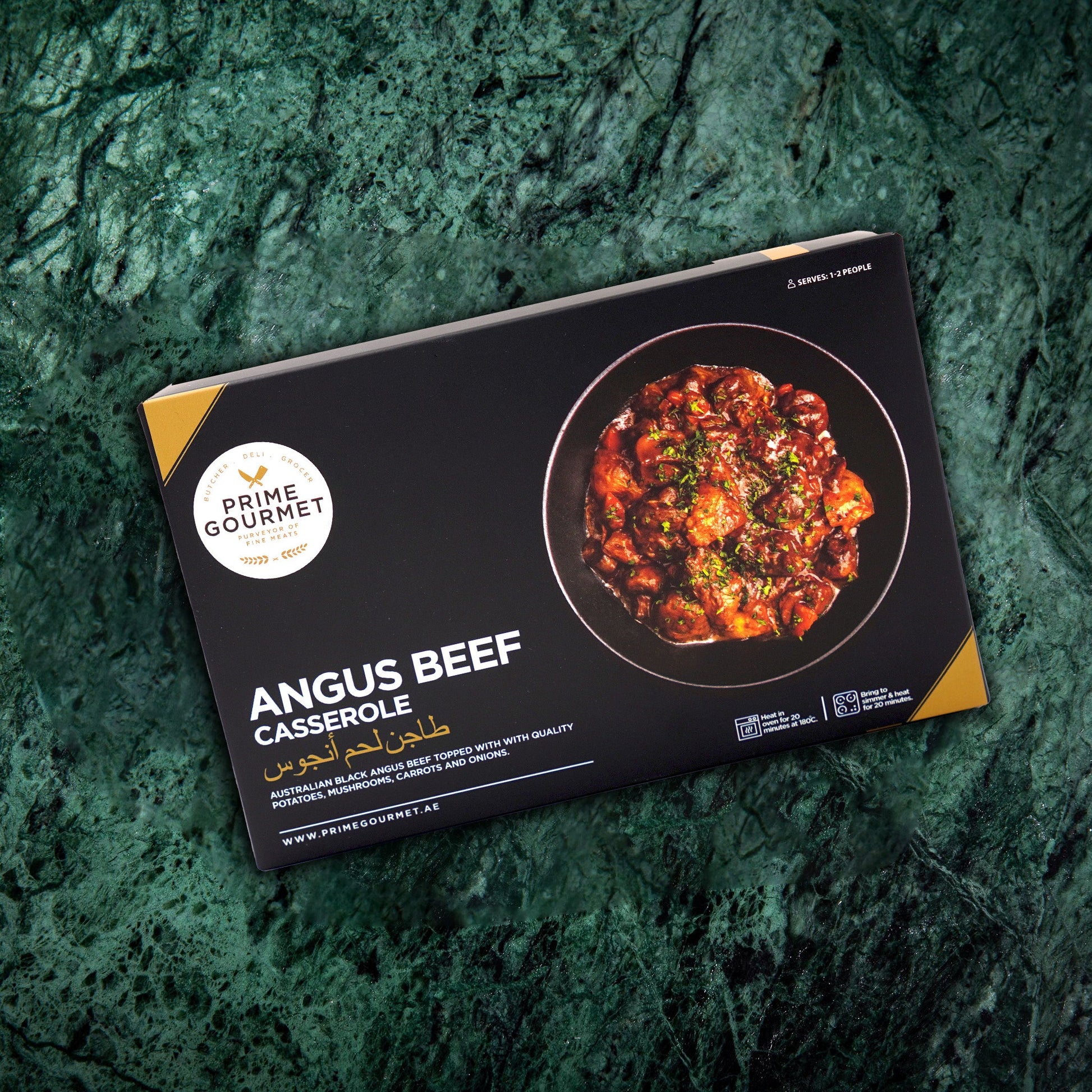 Frozen Black Angus Beef Casserole - Prime Gourmet Online