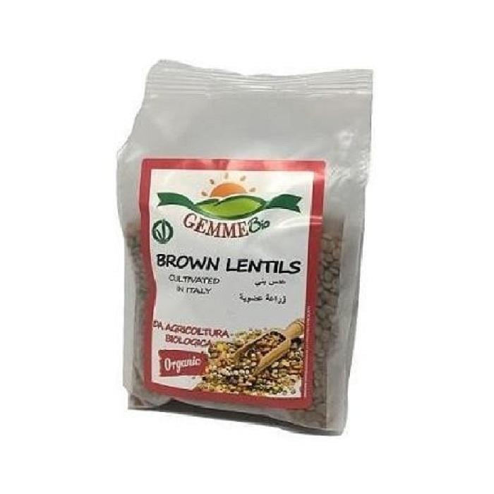 Gemme Bio Organic Brown Lentils 400g - Prime Gourmet Online