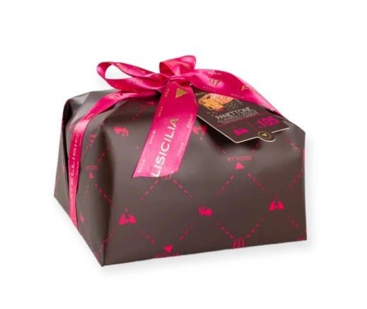 Panettone Black Cherries and Chocolate Cubes - Prime Gourmet Online