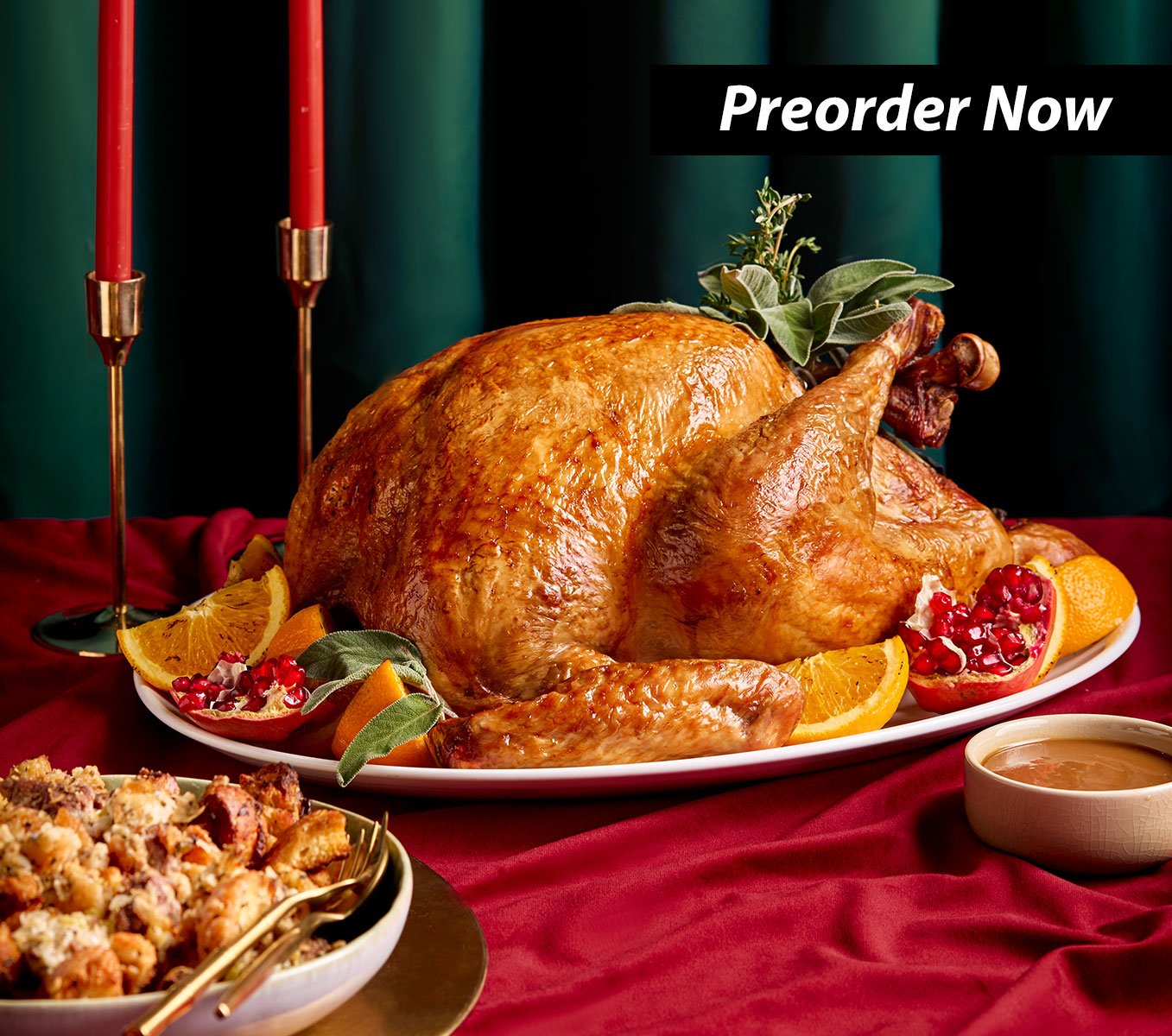 Roasted Turkey Bundle (Cooked) - Prime Gourmet Online